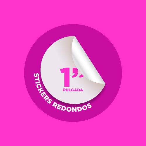 Stickers 1 pulgada (Redondo)