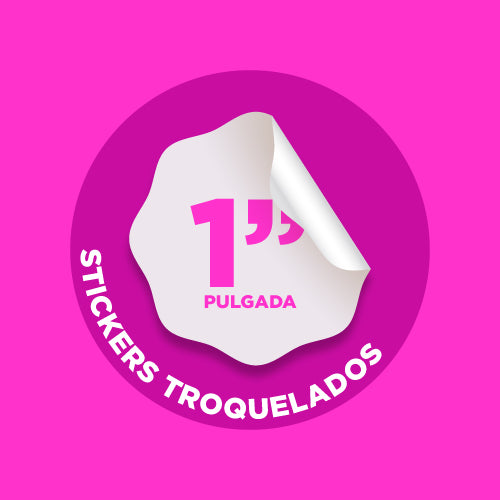 Stickers 1 pulgada (Troquelado)