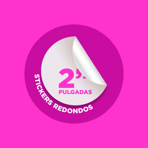 Stickers 2 pulgada (Redondo)